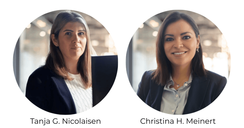 Tanja og christina i rund sammen